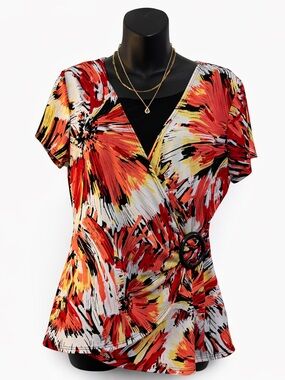 Notations wrap-style top ❤️💛🖤
